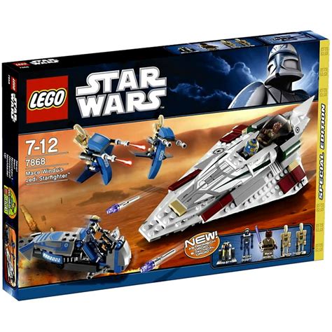 LEGO Star Wars The Clone Wars Mace Windu's Jedi Starfighter Exclusive ...