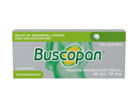 Buscopan® | to relieve abdominal pain & cramps