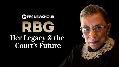 WATCH: Ruth Bader Ginsburg - Her Legacy & the Court’s Future | A PBS NewsHour Special - YouTube