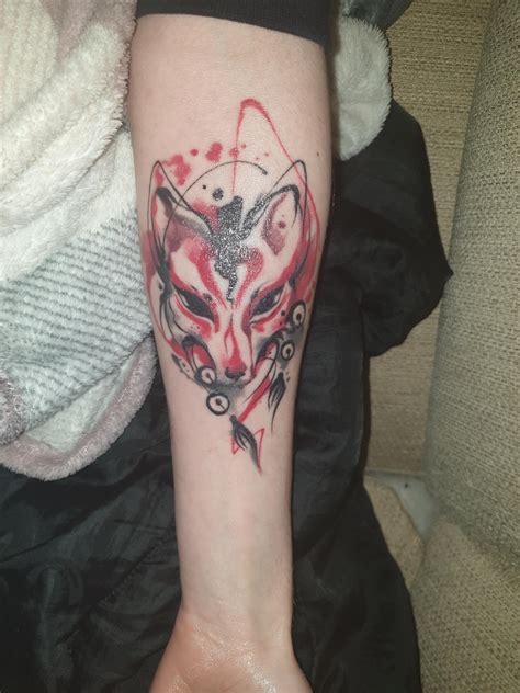 New kitsune tattoo I just had done! : r/BABYMETAL