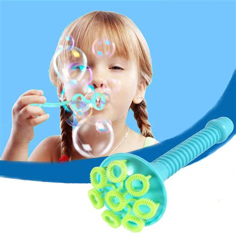 New Summer Funny Magic Bubble Blower Horn Music Bubble Maker Kids Outdoor Toys-in Bubbles from ...