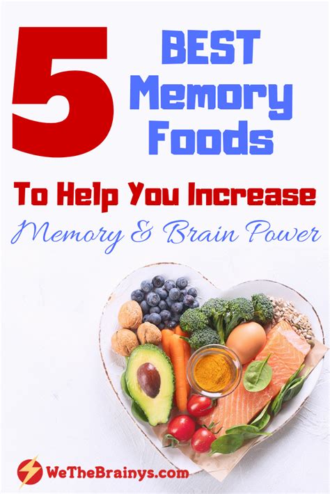 5 Best Memory Foods To Increase Memory Power | Food for memory, Brain boosting foods, Brain food ...