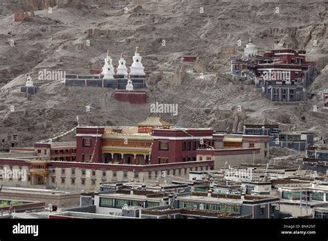 Sakya Monastery in Sakya, Tibet Stock Photo - Alamy