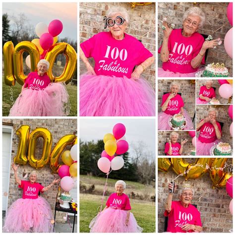 100 year old birthday 100th Birthday Party, Birthday Countdown, 85th Birthday, Birthday Theme ...