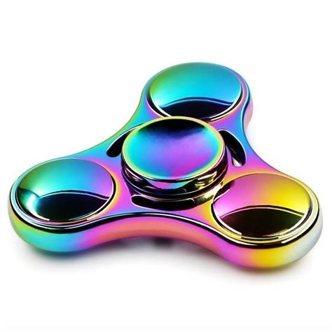 Fidget Spinner - Metal Rainbow Nuclear - Gadgets - Elkjøp