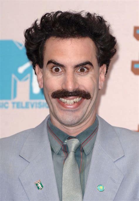 Borat, Sacha Baron Cohen - Famous moustaches for Movember - Digital Spy