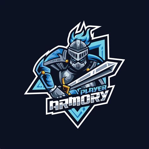 Knight Esport Logo 5903022 Vector Art at Vecteezy