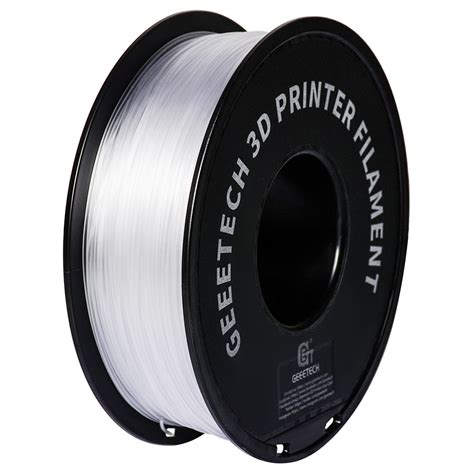 Geeetech PETG Filament for 3D Printer Transparent