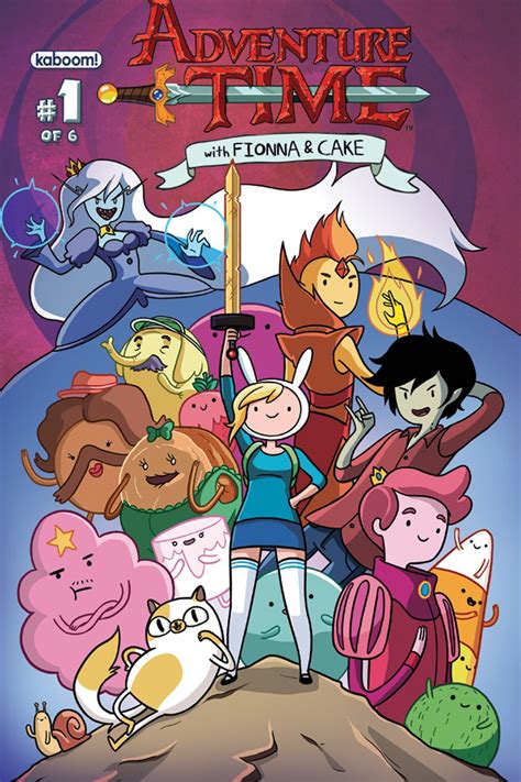 Adventure Time: Fionna & Cake #1 Launches In January From KaBOOM! - Comic Book Critic