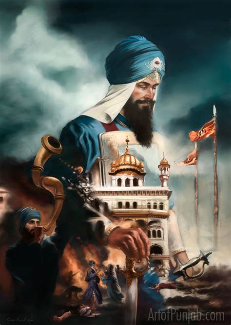 44 best images about Sikh Paintings on Pinterest | Cotton canvas, Martial and Soldiers