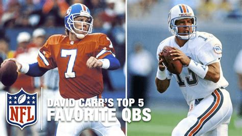 Top 5 Quarterbacks of All Time According to David Carr | NFL Now - YouTube