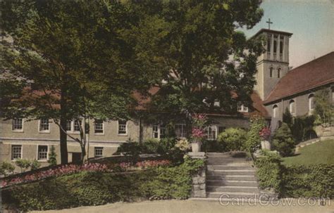 St. Paul's Friary, Graymoor Garrison, NY Postcard