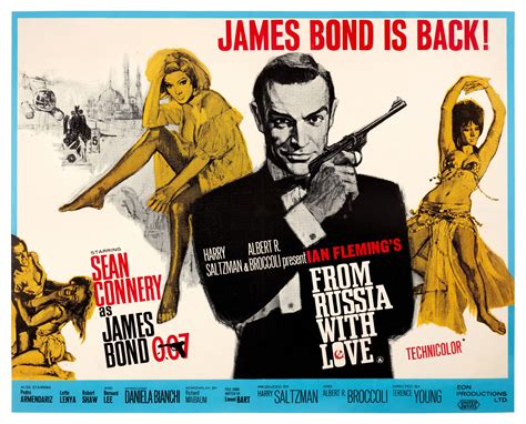 From Russia with Love (1963), poster, British | James Bond on Bond ...