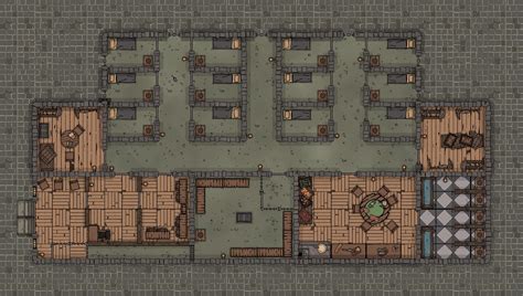 Just a simple small town prison map for when you don't want to TPK the ...