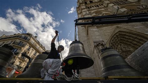 Notre Dame's bells ring out for the first time since the devastating ...