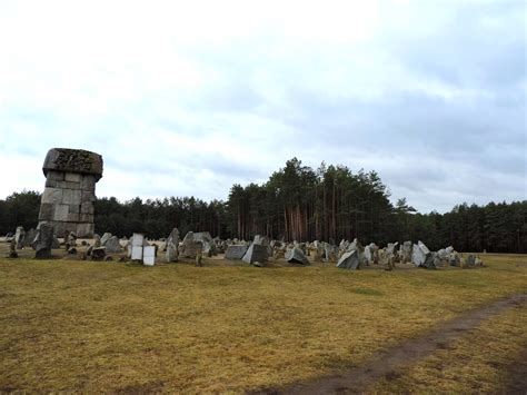 Remains of former Treblinka extermination camp