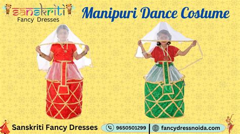 Manipuri Dance Costume 2024 • Fancy Dress