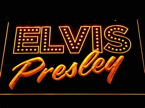 Elvis Presley Old School LED Neon Sign | SafeSpecial