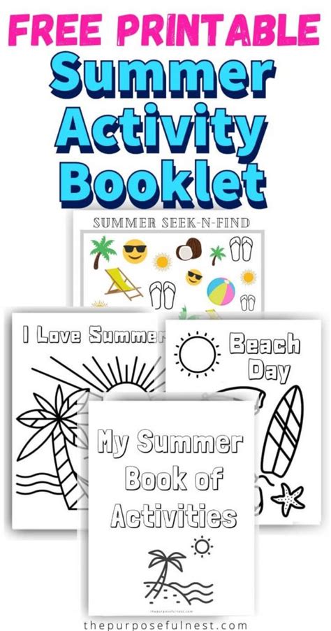 Free Printable Summer Activities For Preschoolers - FREE PRINTABLE ...