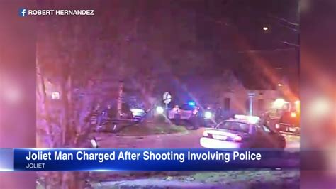 Joliet, IL police shooting: Charges filed against armed man shot by officer after traffic stop ...