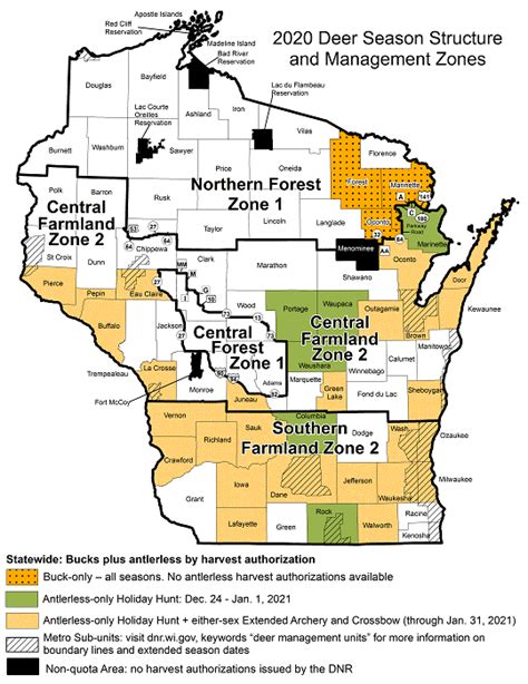 Wisconsin Hunting Zones Map 2024 - Bee Beverie