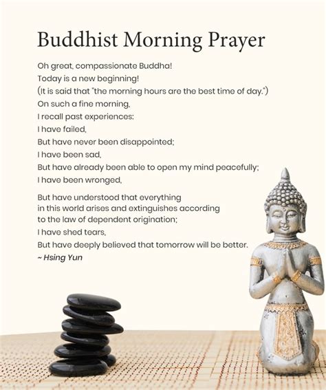 Buddhist Morning - Prayer, Quotes & Routine