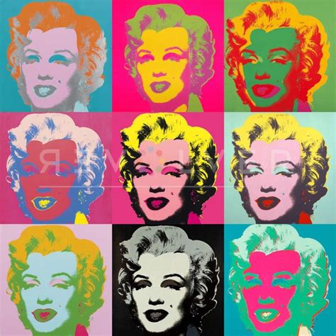 Marilyn Monroe Andy Warhol Wallpaper