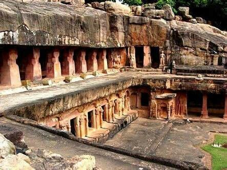 Udayagiri caves where Jain ascetics lived during Kharavela's period in Kalinga(Odissa) | Jain ...