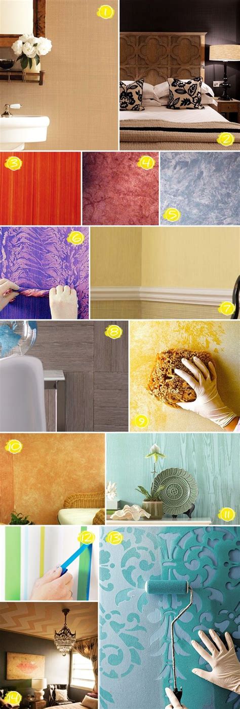 Textured painting ideas - never have a plain wall again! | Decoración de unas, Técnicas de ...