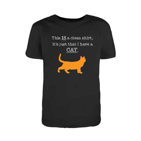 T-Shirt - This is Clean, I have a Cat - Happy Cat Store