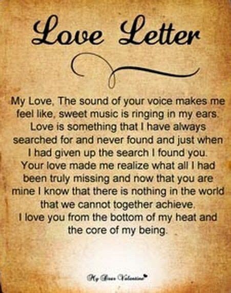 love letter quotes for girlfriend - Held In High Regard Weblogs Gallery Of Images