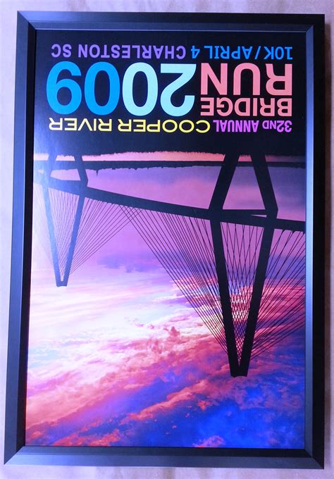 Nice Cooper River Bridge Run Poster! – Columbia Frame Shop