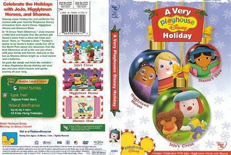 A Very Playhouse Disney Holiday - 786936296112 - Disney DVD Database