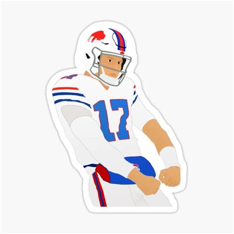 Josh Allen Stickers | Redbubble