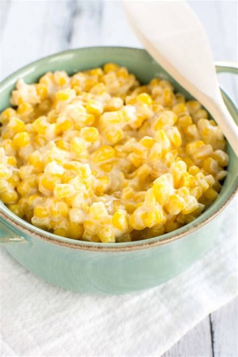 Slow Cooker Cream Cheese Corn - Slow Cooker Gourmet