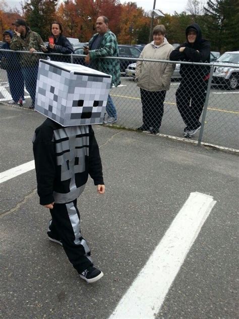 Minecraft Skeleton | Halloween costumes for kids, Diy halloween costumes for kids, Kids costumes