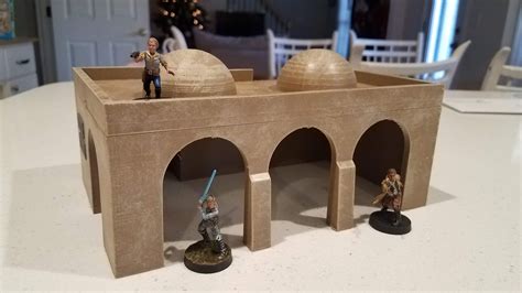 Star Wars Legion Terrain Market Building 3D Printed Flames | Etsy