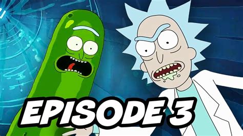 Rick and Morty Season 3 Episode 3 Pickle Rick Promo 2 Breakdown - YouTube