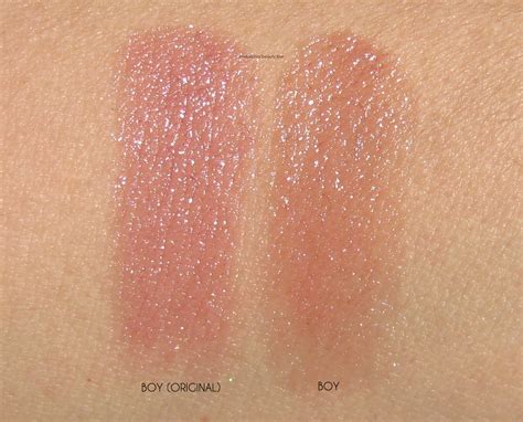 CHANEl Boy Rouge Coco Flash vs original swatches | ommorphia beauty bar