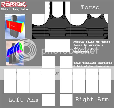 Cute Crop Top Roblox Shirt Template