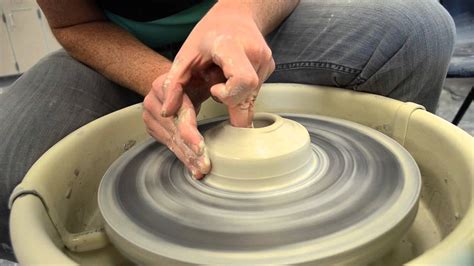 Basics of Wheel Throwing -- Making a Cylinder on the Pottery Wheel | Pottery wheel, Pottery ...