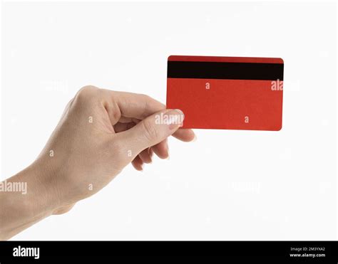 Hand holding credit card Stock Photo - Alamy