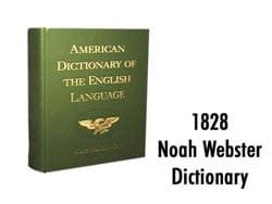 Diccionario Webster - Noah Webster 1758 - 1843