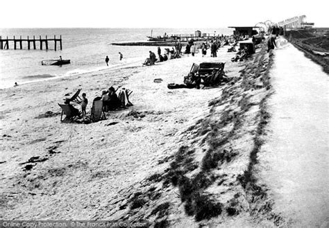 Photo of Canvey Island, The Beach c.1955 - Francis Frith