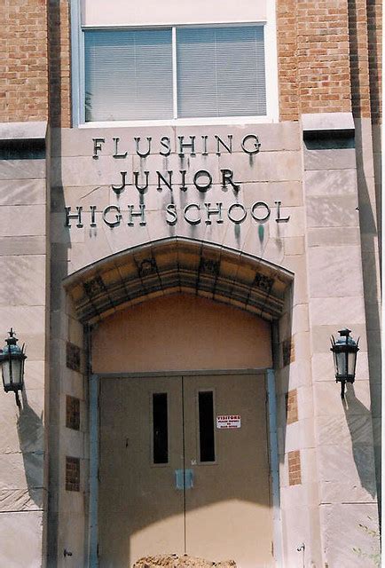 Flushing Junior High School, Main Entrance | Flushing, Michi… | Flickr