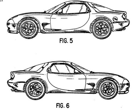 Mazda Rx7 Sketch at PaintingValley.com | Explore collection of Mazda ...