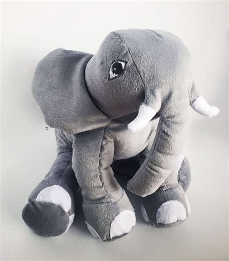 Giant Stuffed Elephant Huge Stuffed Elephant Big Elephant