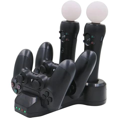 PS VR Move Controller / PS4 Controller Charge Dock Charging + LED charge indication for ...