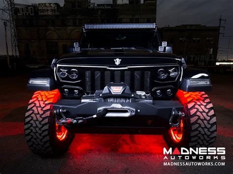 Jeep Gladiator JT Vector Series - Full LED Grille - Black