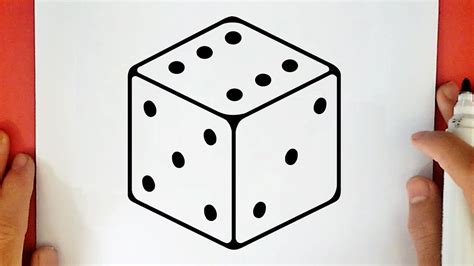 HOW TO DRAW A DICE